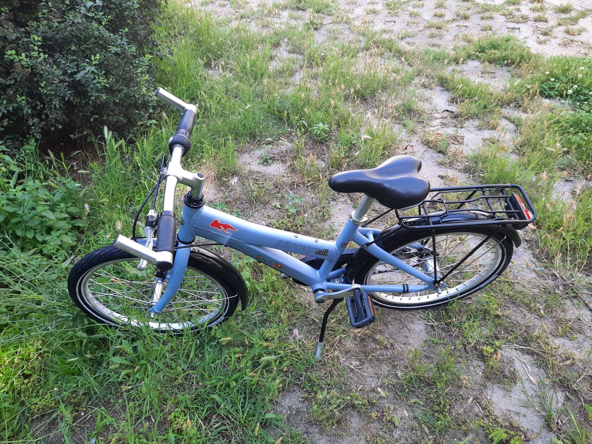 Детски велосипед. Kildemoes  Bikerz.  Алуминиев  20 цола ,3 скорости.