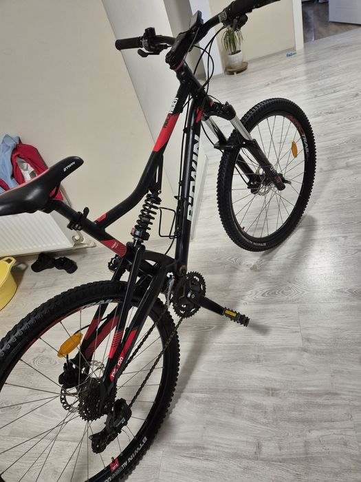 Bicicleta fullsuspension Btwin-520,frane hidraulice,roti 27.5,Sram X4