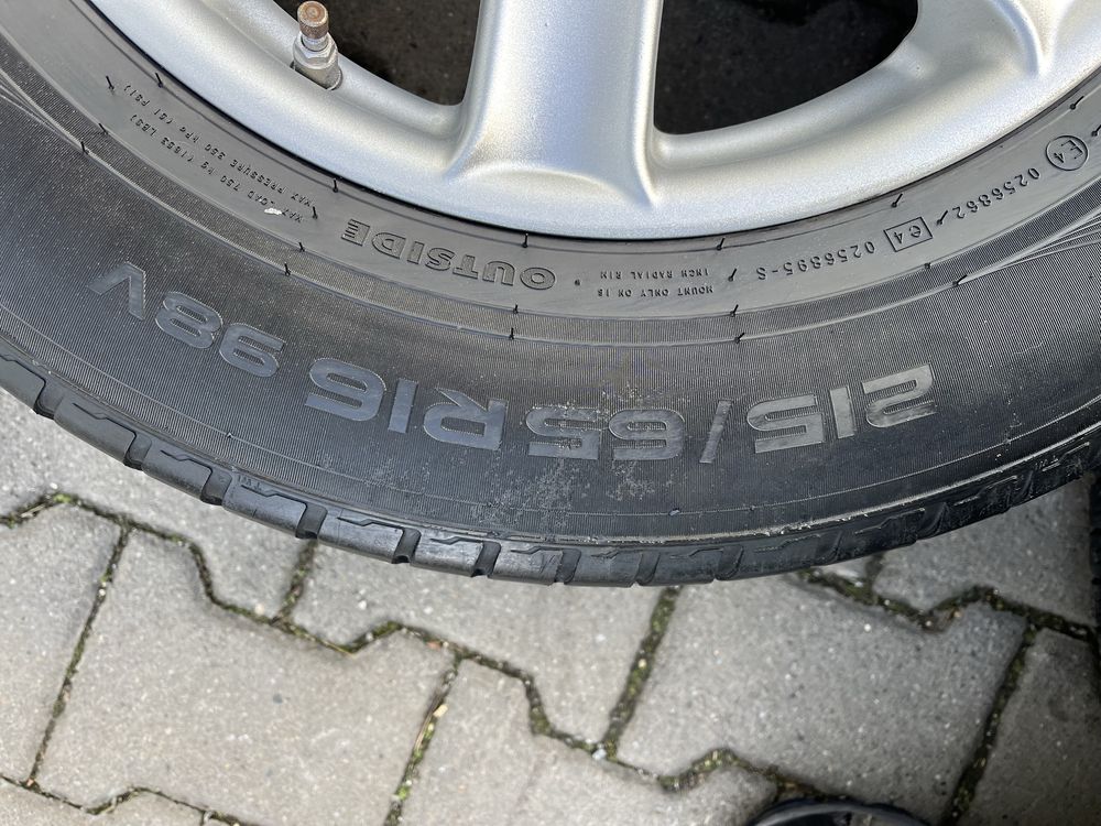 Jante aliaj 5x118mm, anvelope 215/65 R16 Renault Trafic, Opel Vivaro