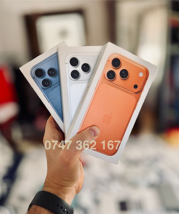 iPhone 17 Pro Max 256GB Orange / Silver / Blue