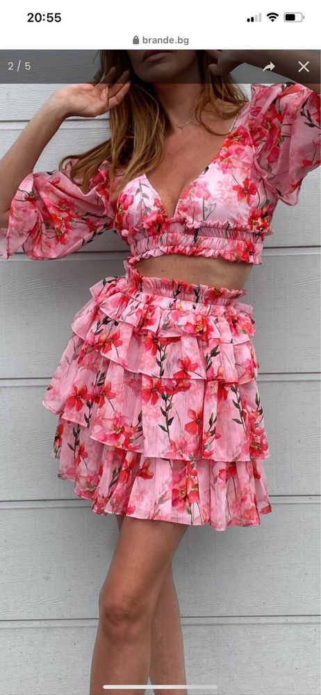 Дамски комплект Pink Floral