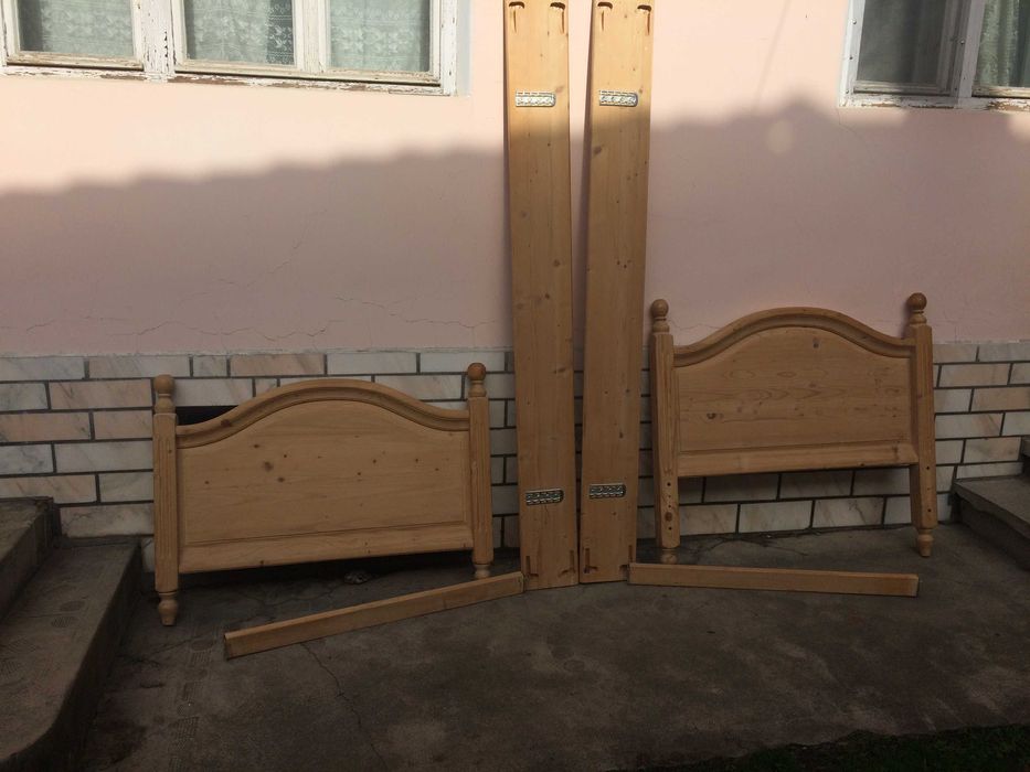 Pat lemn masiv 100x200