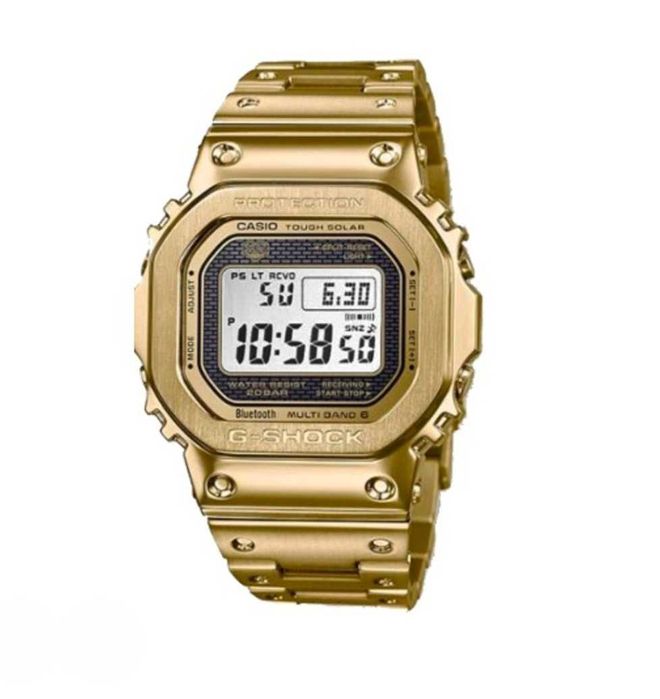 Ceas barbati Casio g shock gmw b5000tfg Gold Clear Nou,Garantie 2 ani