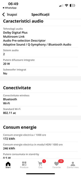 Televizor Samsung 75AU8072, 189 cm, Smart, 4K Ultra HD, LED