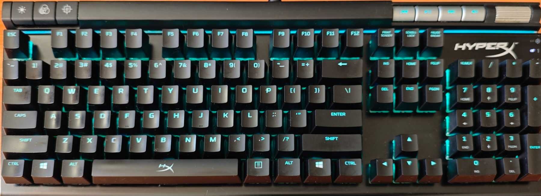 Механична клавиатура HyperX Alloy Elite RGB, Switches Cherry MX-Brown