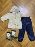 Pantaloni impermeabili copii 104cm Dechlaton