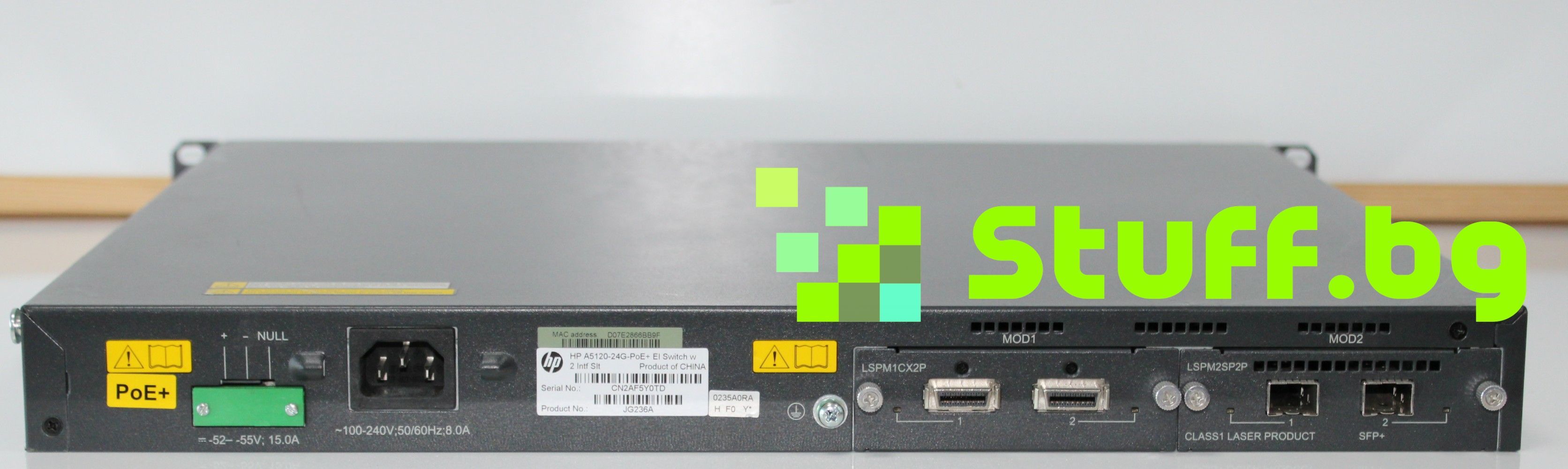 Switch Суич HPE A5120-24G-PoE+ JG236A