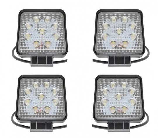 Set 4 proiectoare + led bar 126 w