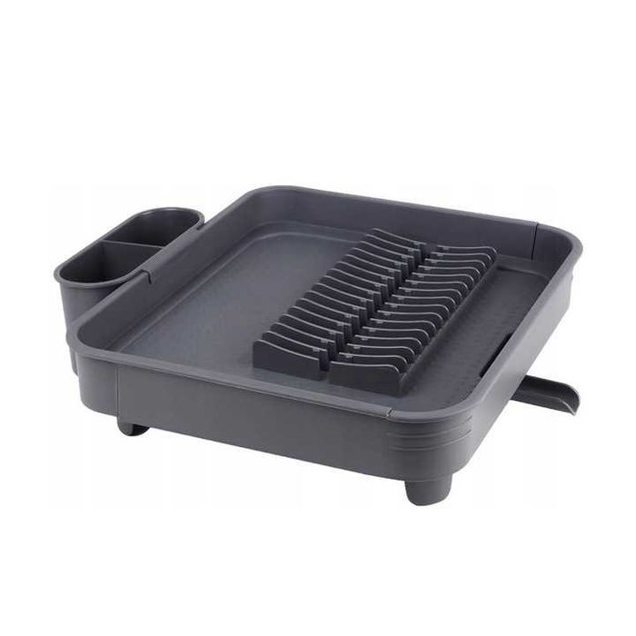 Scurgator de vase extensibil, plastic, gri deschis si gri inchis