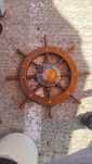 Timona vintage cu ceas  (ornament)