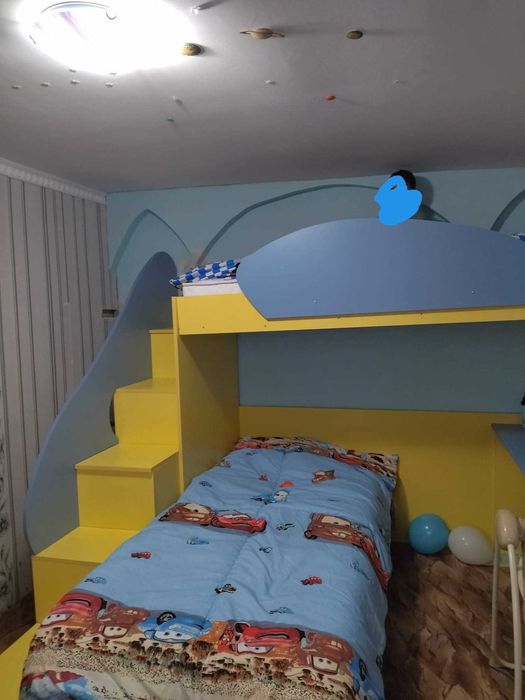 Детско двуетажно легло