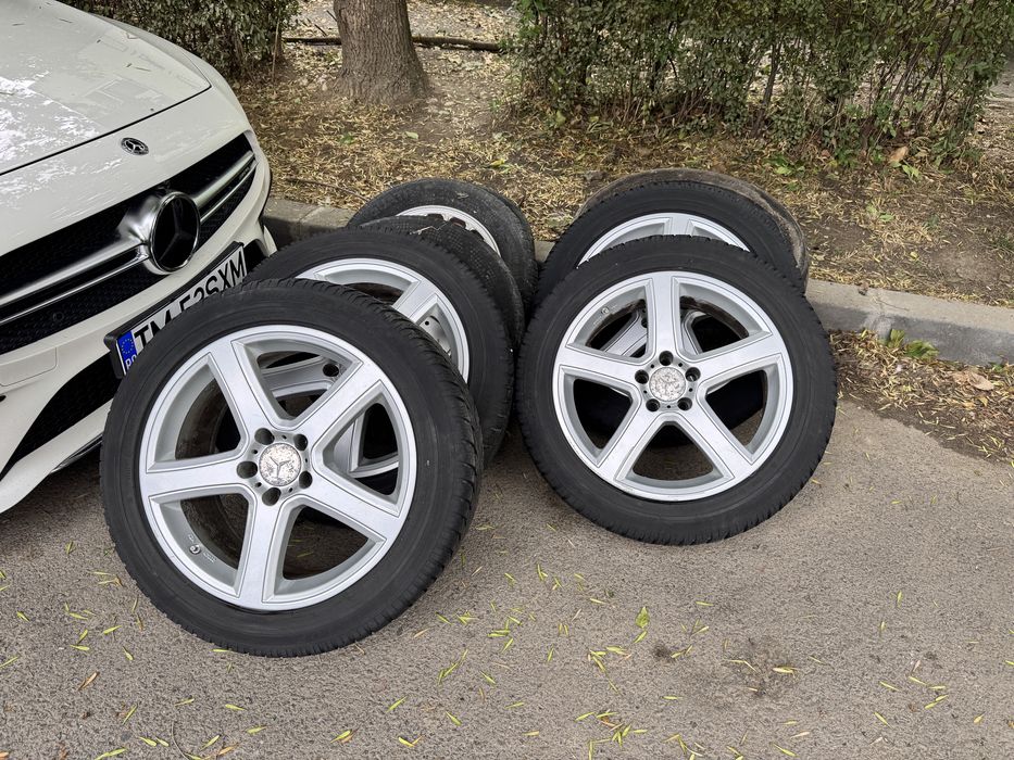 Roti jante cauciucuri iarna Mercedes 18