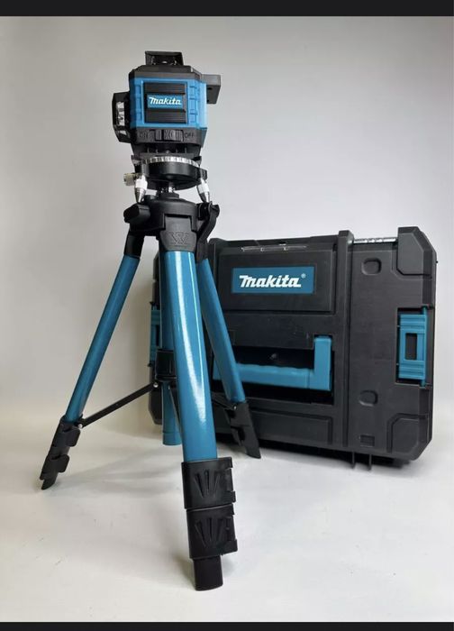 Лазерный уровень новый Makita 4D 16 лучей 360 градусов
