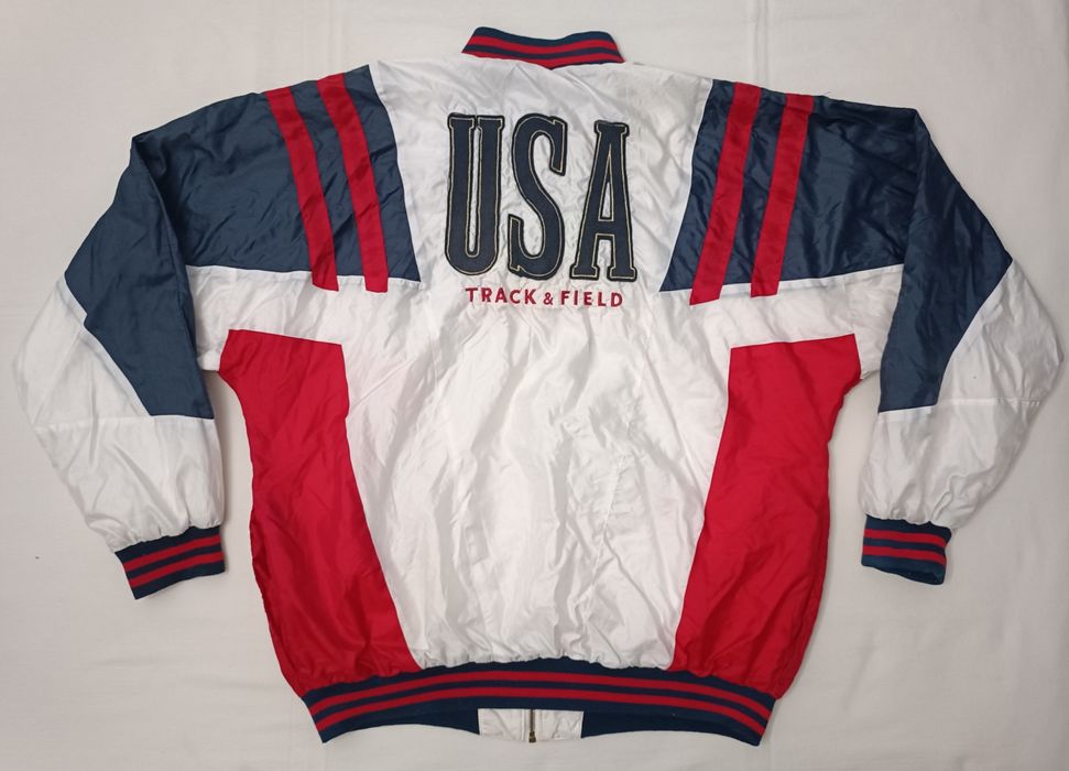 Nike USA Official Track & Field 1992 Olympics Vintage Jacket яке L