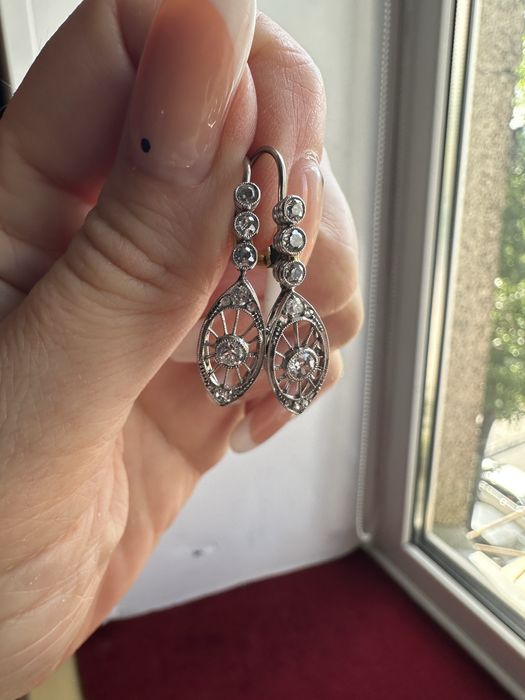 Серьги старинные