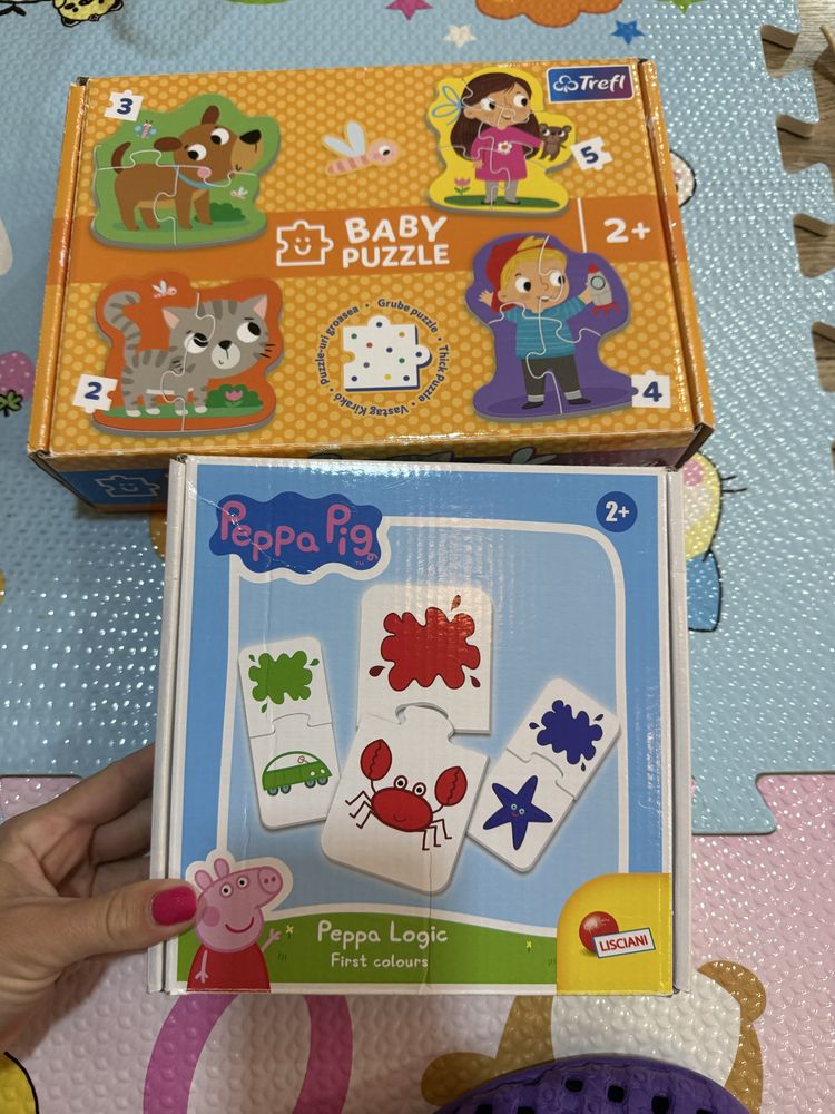 Лот детски играчки за момиче + пъзели