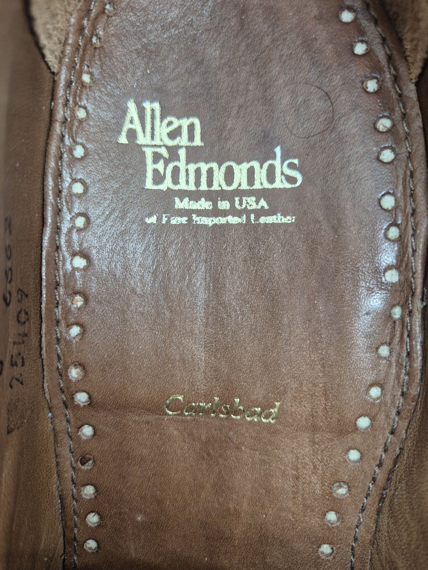 Allen Edmonds Carlsbad Weave Penny Loafer, Chili, US 9,5D / EU 42,5