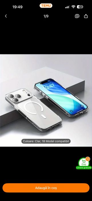 Carcase protectie iphone 17 pro max