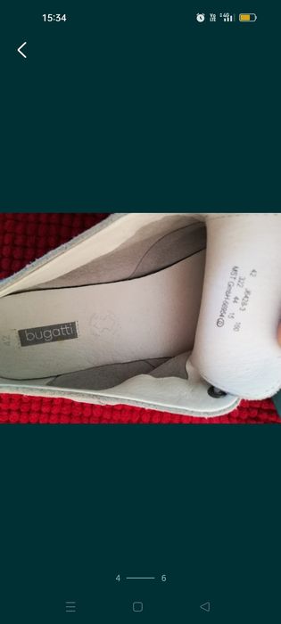 Ghete noi Bugatti piele întoarsă nr 42 bărbați