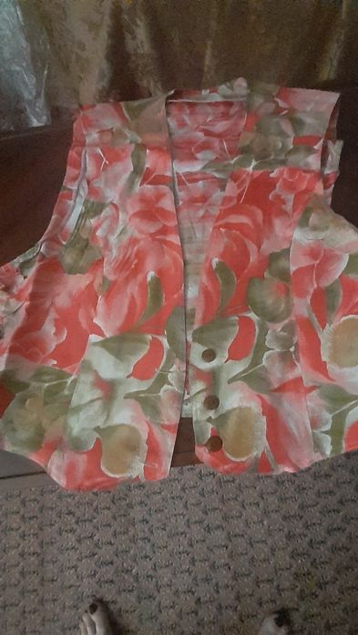 Costum mătase 3 piese   fusta plisata