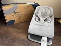 Ergobaby Бебешки шезлонг 3в1 Evolve Light Grey 2311