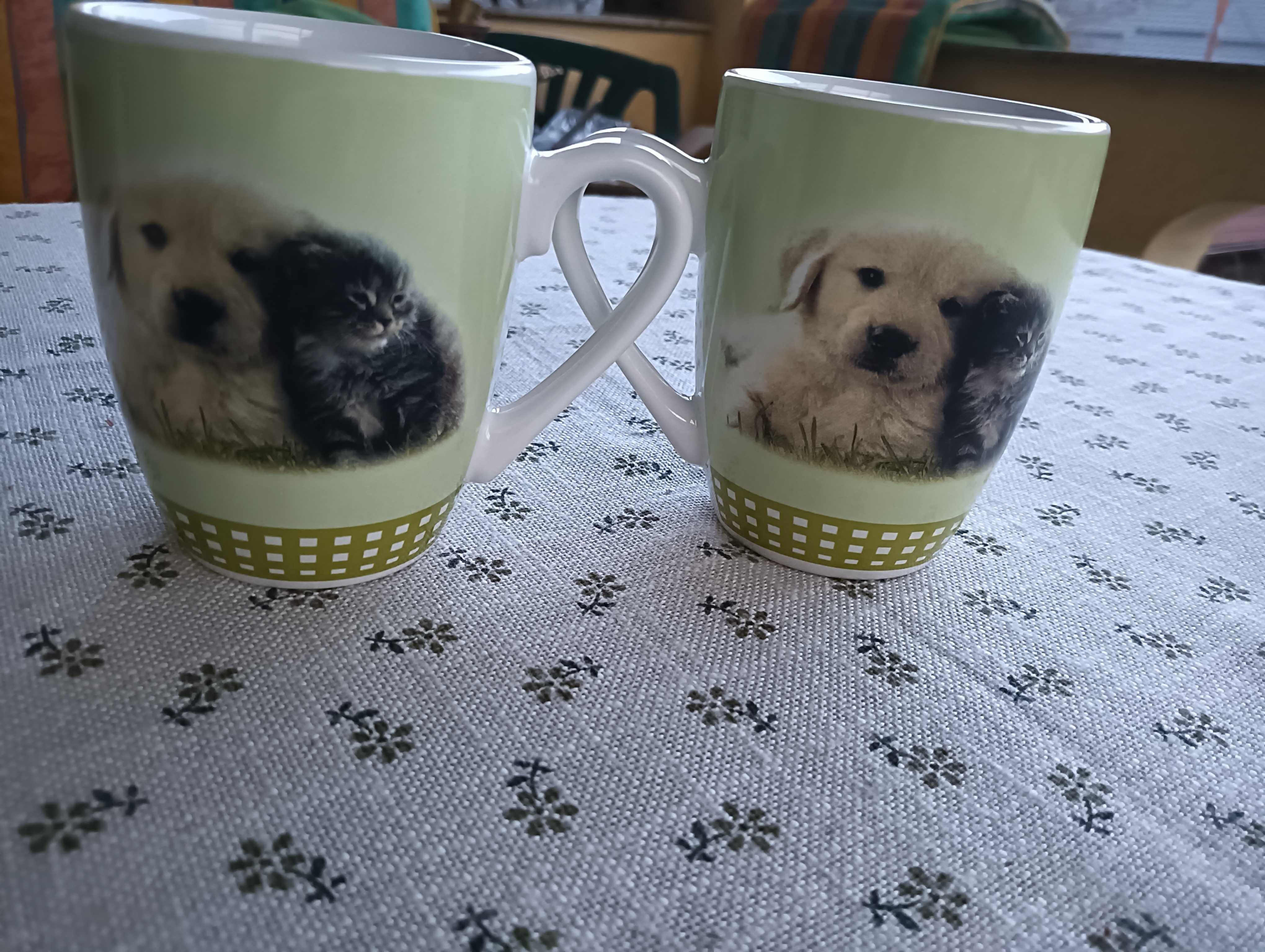 2 Cani mari pentru lapte / ceai