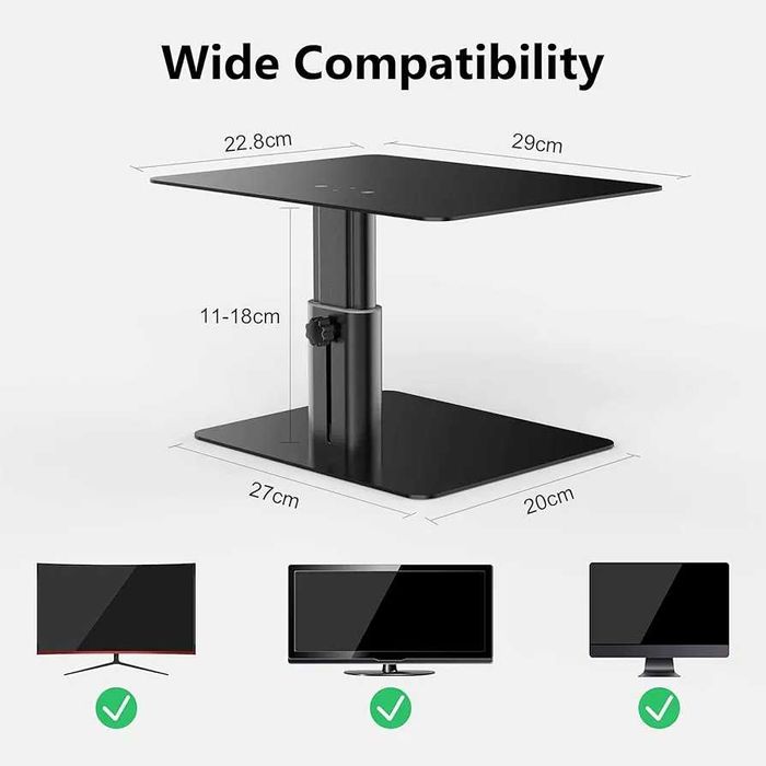 Suport Stand Reglabil Nillkin HighDesk Silver Argintiu pentru Monitor