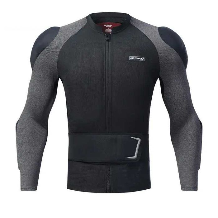 Geaca de vara moto MOTOWOLF cu armura, protectii soft certificate CE