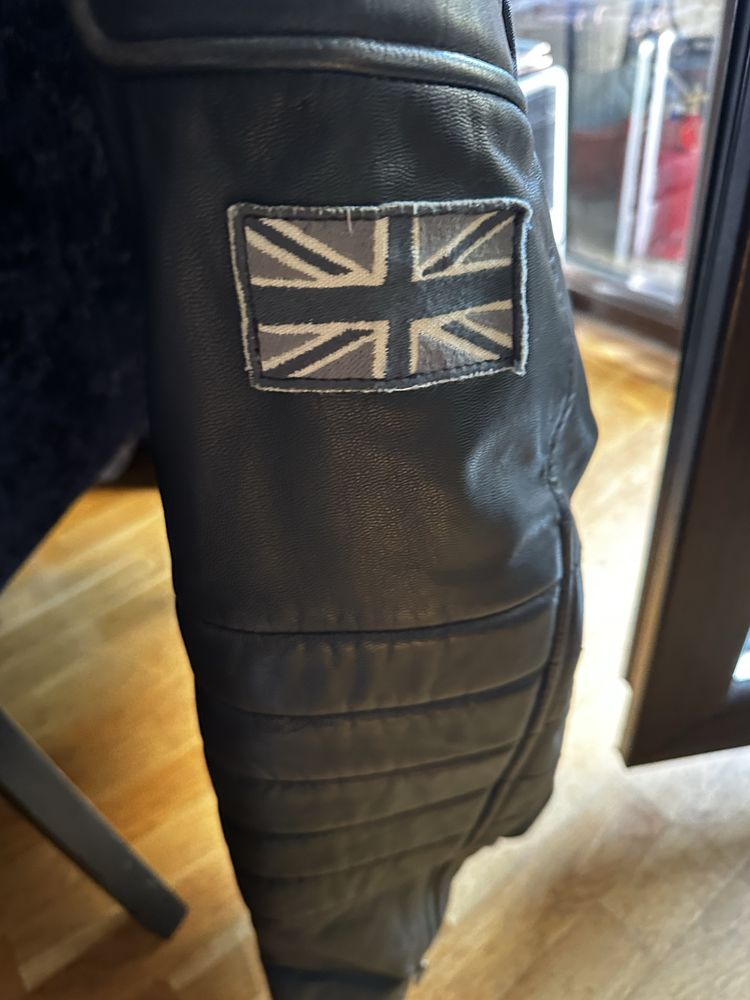 Кожено мъжко яке Pepe Jeans