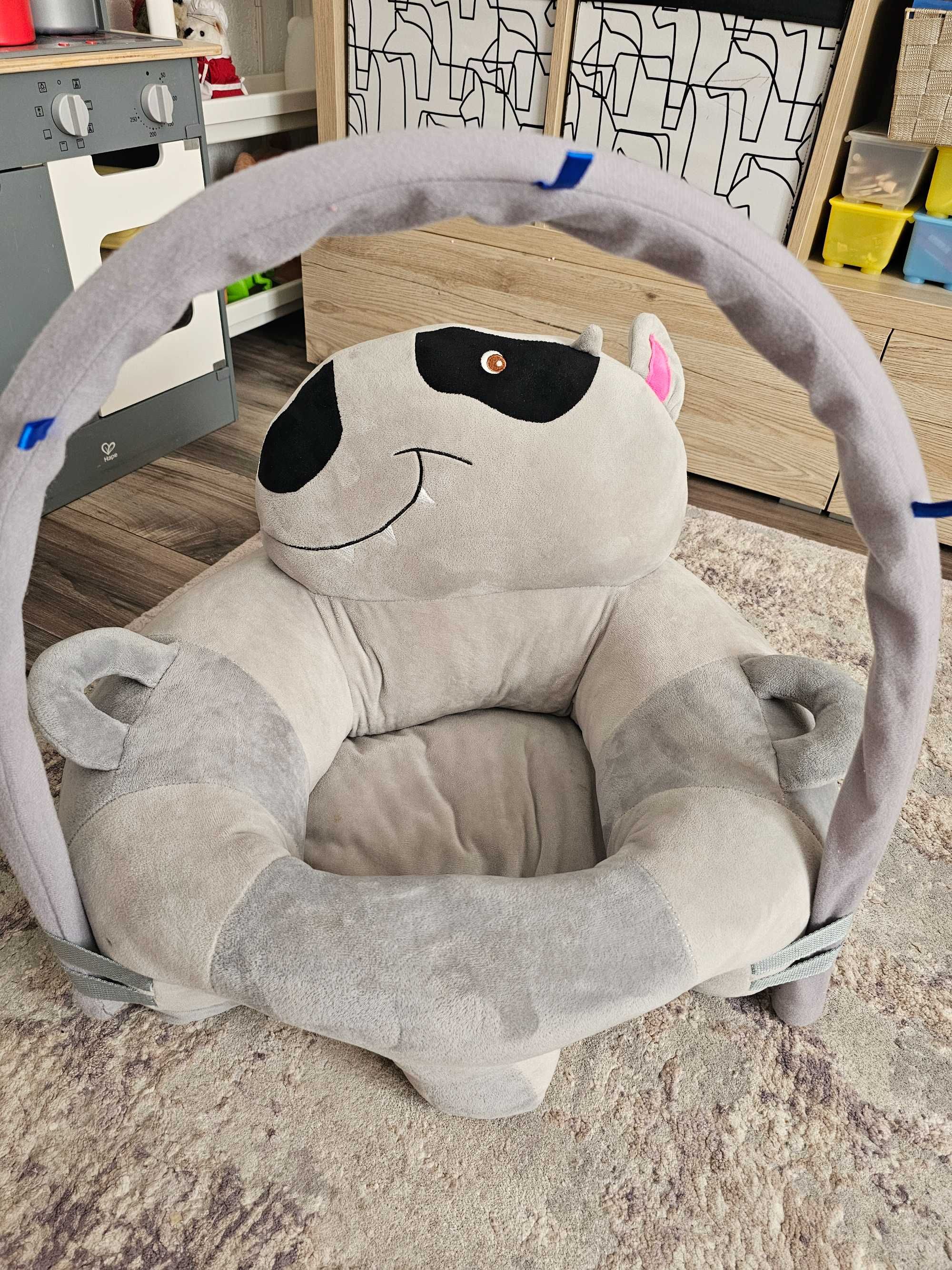 Fotoliu bebe gri
