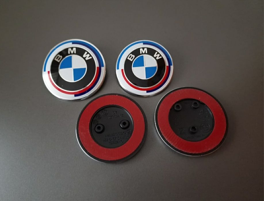 Emblema BMW capota/portbagaj/haion 82 mm 74mm