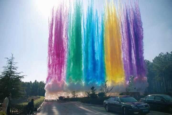 Fum, baloane explozive, cu fum, artificii, oglinda magica, Vogue box