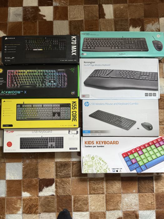 Tastatura gaming Corsair Razer etc