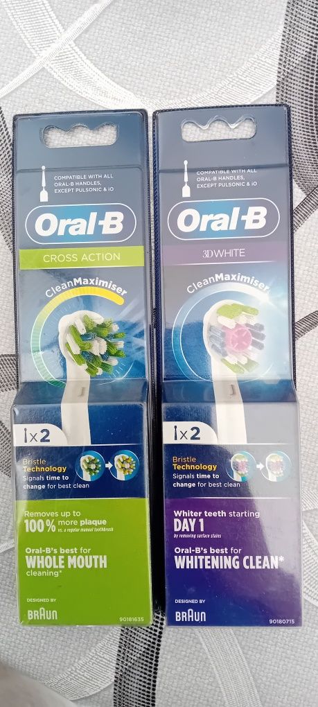 Rezerve oralB pt periuțe electrice