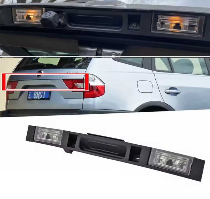 Лайсна за багажника с дръжката за отваряне за BMW E83 X3 БМВ Х3 Е83