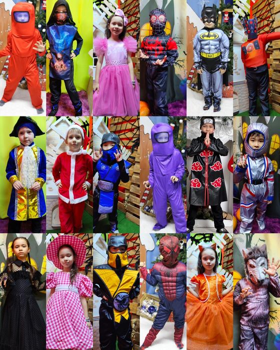 Прокат карнавальные ,национальные костюмы, супергерои