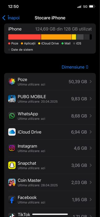 iPhone 12 128GB 88% viata baterie