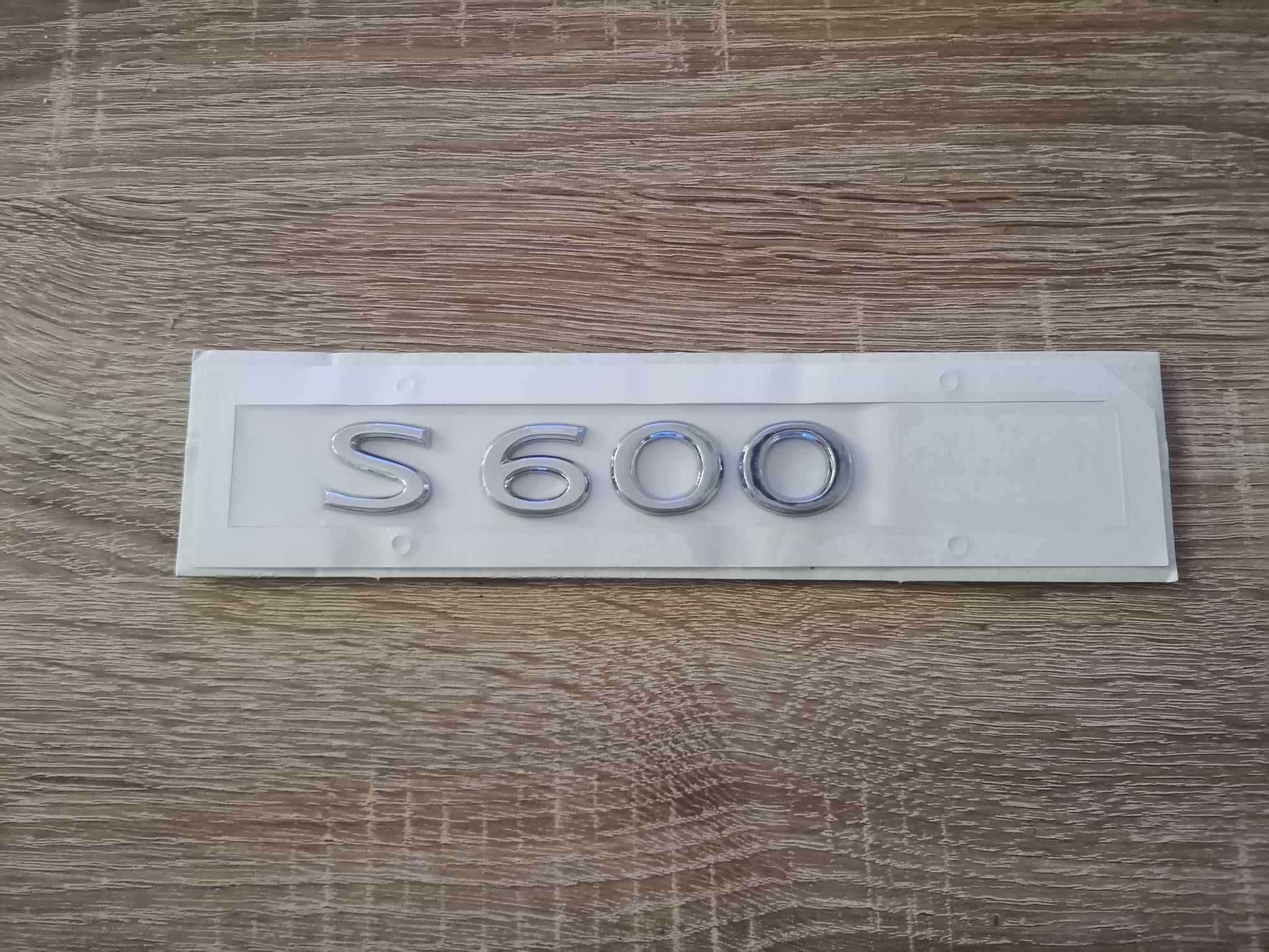 Надпис нов стил Mercedes Benz S 600 W223