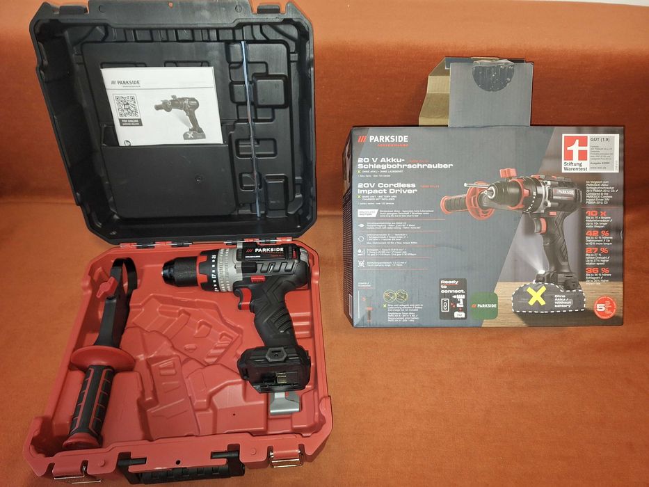 Masina de insurubat si gaurit 20V PSBSAP 20 Li C3 Parkside Performance