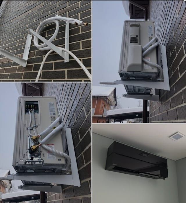 Установка кондиционеров, заправка кондиционера, монтаж ( Ред, рассрочк