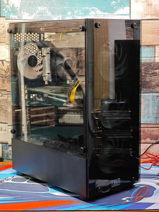 Pc i7 7700, rx 580 8gb, 16ram, ssd+HDD unitate gaming