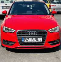 Vând audi A3  sportback culoare roșie