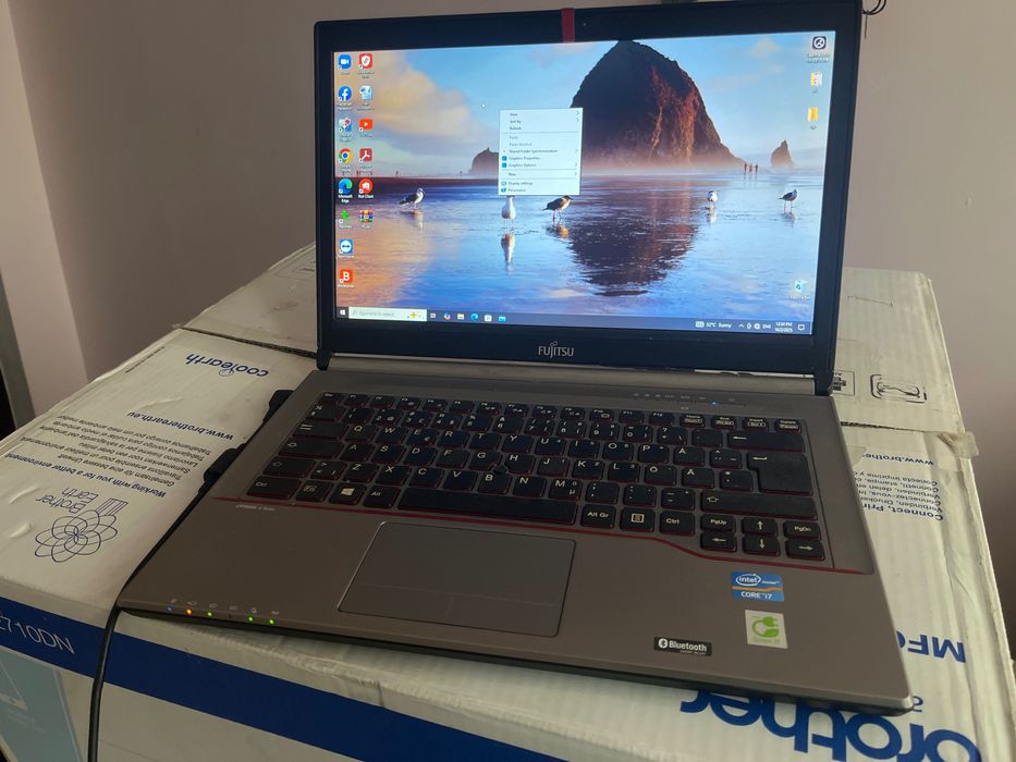 Laptop fujitsu siemens i7 gen 3632