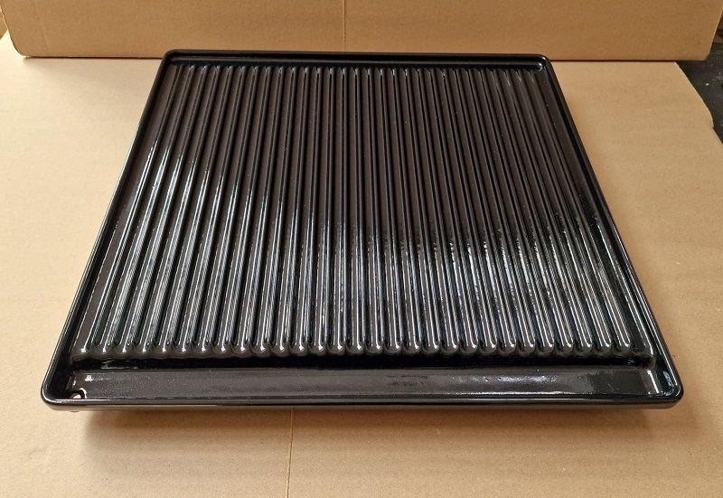 Plita grill din fonta emailata 42×40 cm