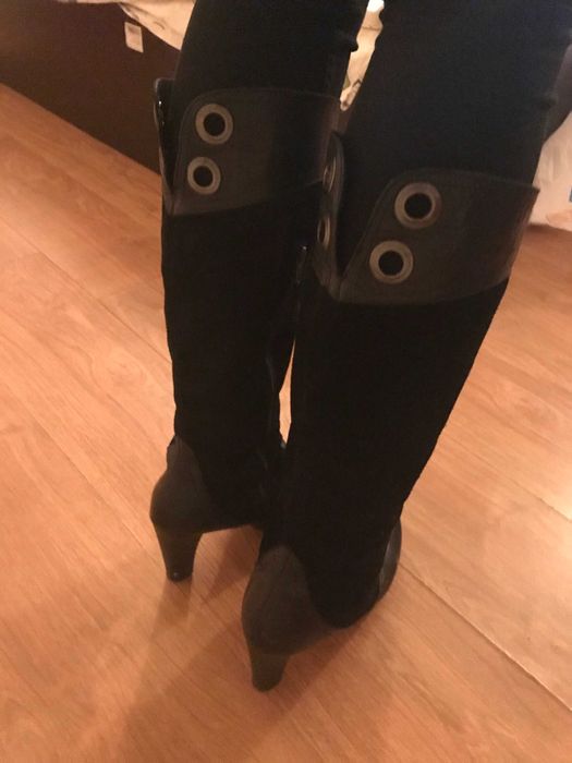 Зимни обувки естестена кожа бианки като нови, всички по 20лв