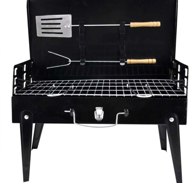 Gratar de Gradina Pliabil tip servieta cu accesorii