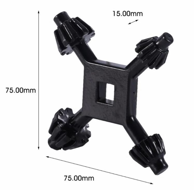 Мултифункционален ключ за патронници на бормашини, перфоратори, дрелки