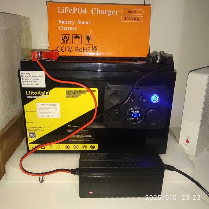 Baterie LiFePO4,12V 150A- Sistem solar/Casa/Back-up/Urgenta/Sursa CPAP