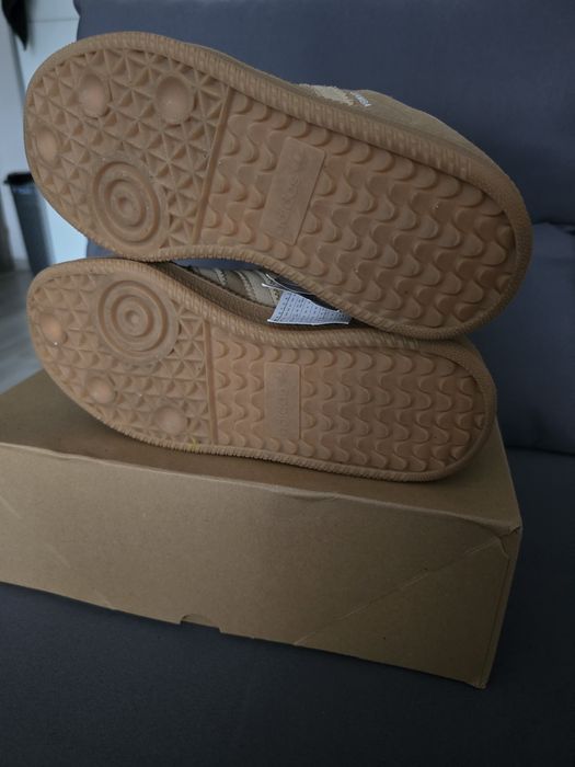Adidas Samba естествен велур бежови маратонки 38н.
