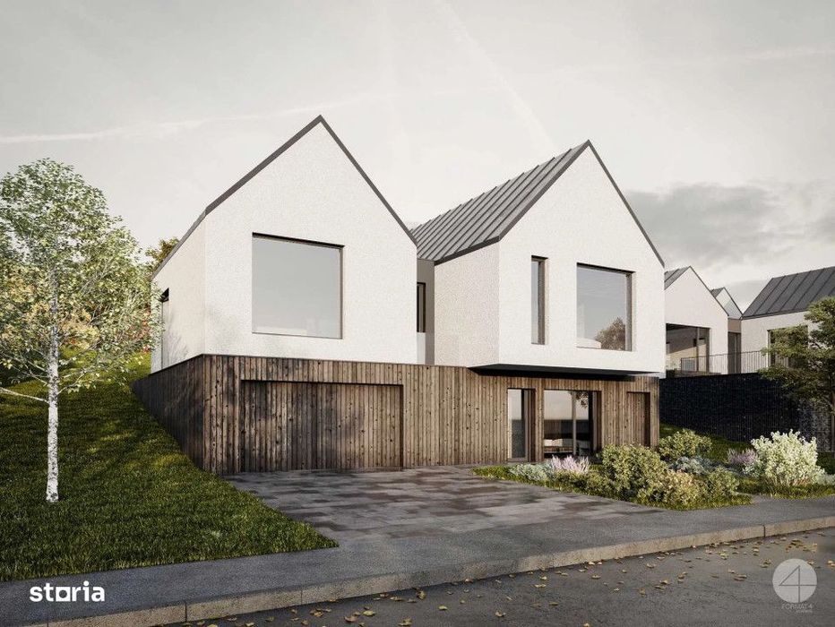 Teren autorizat, 908 mp, utilitati, casa individuala